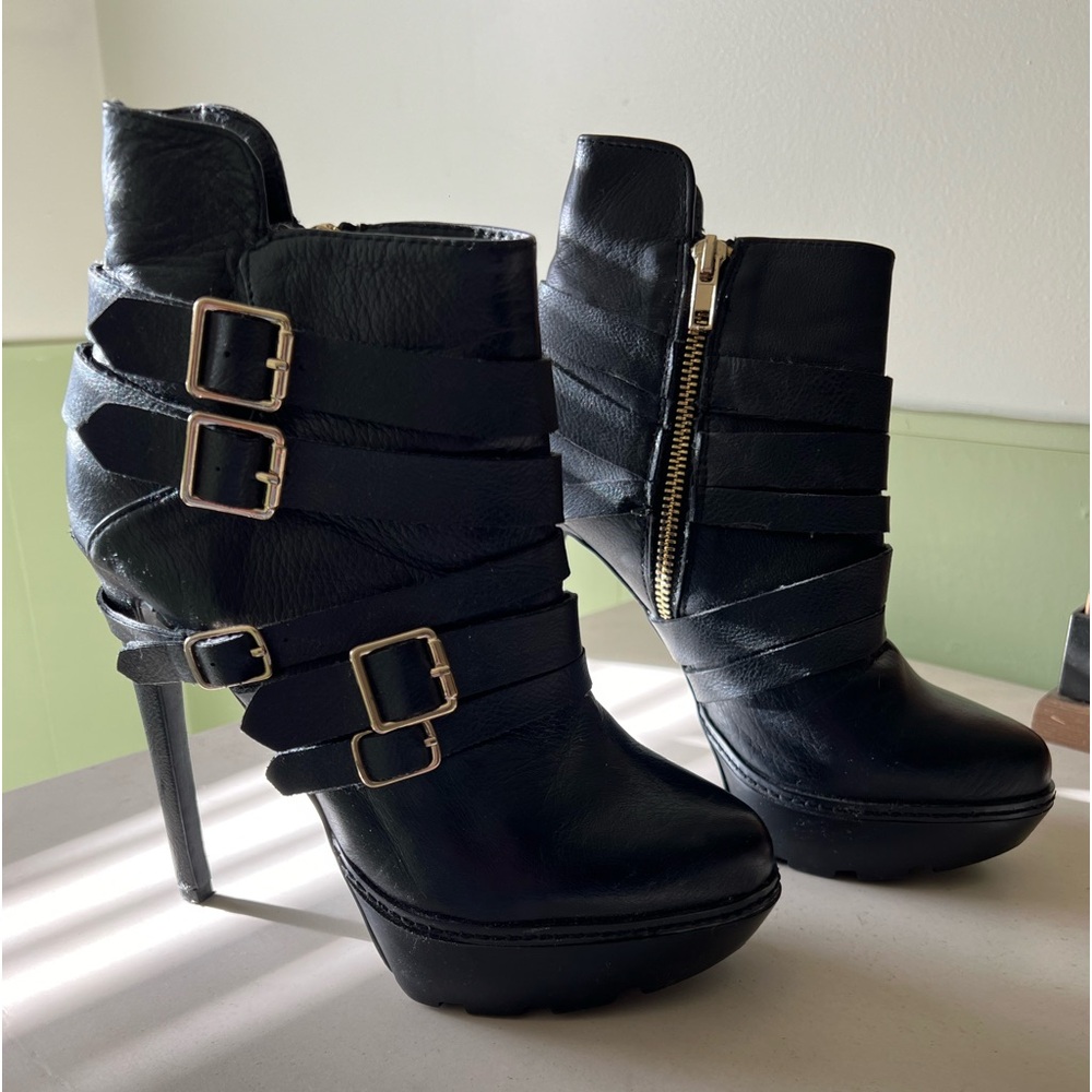 High Heel Ankle Boots